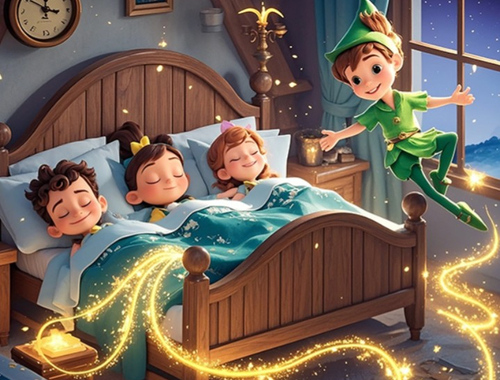 Juego Encuentra las diferencias: Peter Pan  en línea
