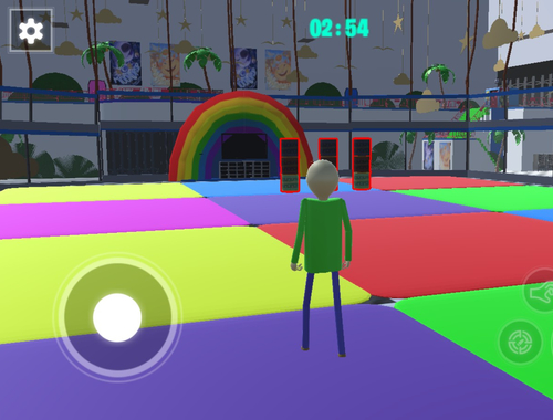Juego Granny vs Baldi y horror abuelo  en línea