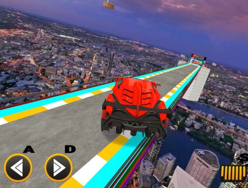 Juego Mega Ramps Juegos de carreras de autos 3D  en línea