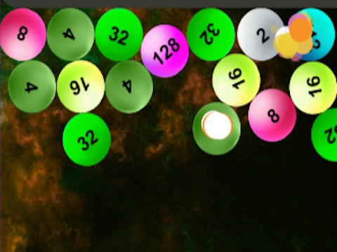 Juego Bolas frías 2048  en línea
