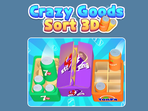 Juego Crazy Goods Sort 3d  en línea