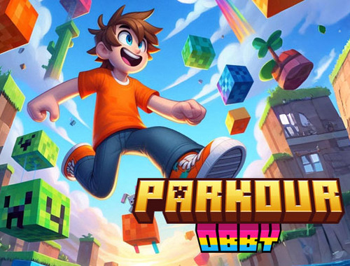 Juego Parkour obby  en línea