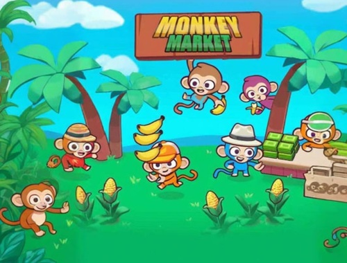 Juego Mercado de mono  en línea