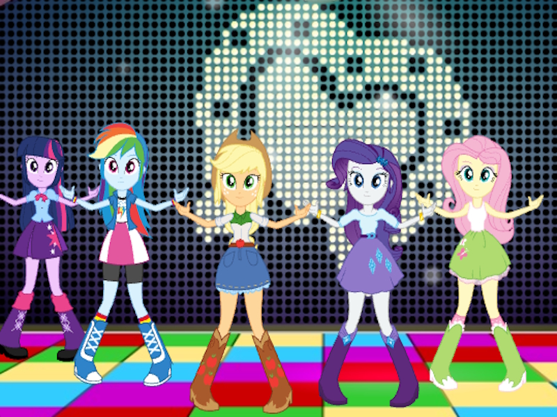 Juego My Little Pony Equestria Girls Fall Formal Dance-Off en línea