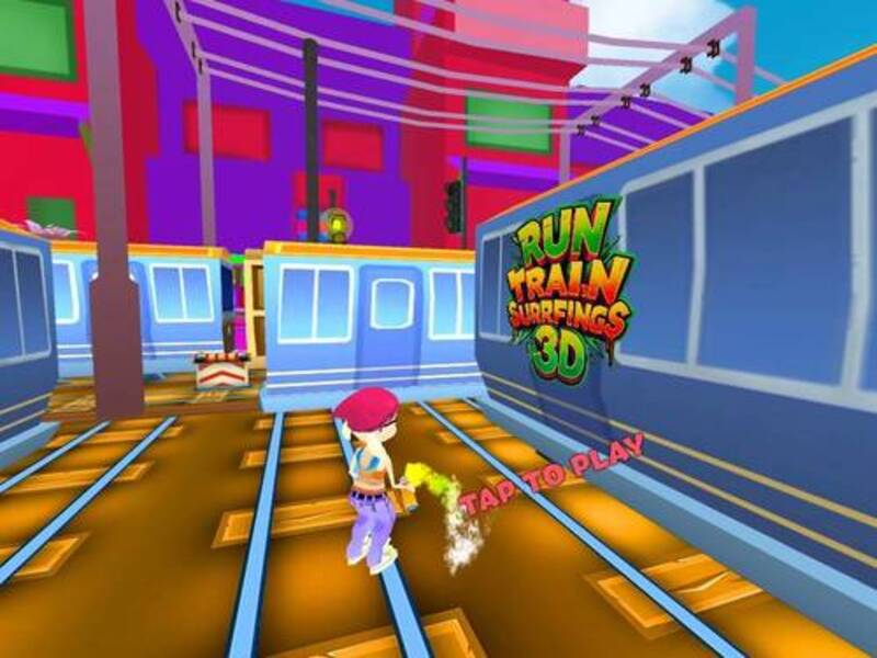 Juego Train Surf Run 3D en línea