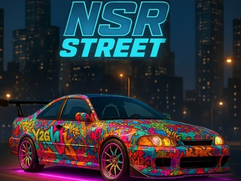 Juego Carreras de autos de calle NSR en línea