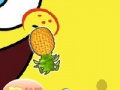 Juego Bob Esponja cortada fruta  en línea
