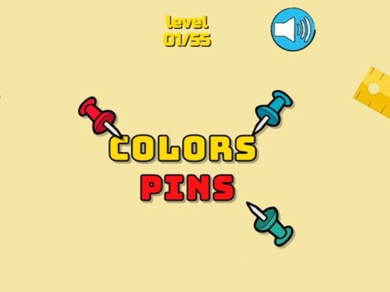 Juego Alfileres de colores en línea