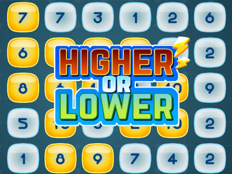 Juego Más alto o inferior en línea