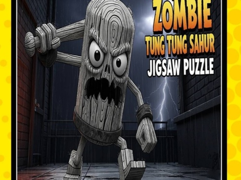 Juego Zombie tung tung sahur rompecabezas en línea