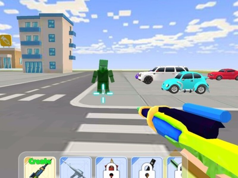 Juego Craft Man vs Giant TNT en línea