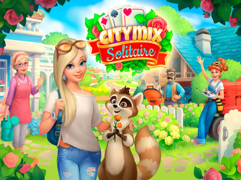 Juego Solitario mixto ciudad en línea