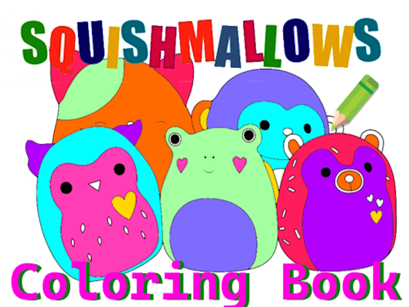 Juego Libro para colorear de SquishMallow en línea
