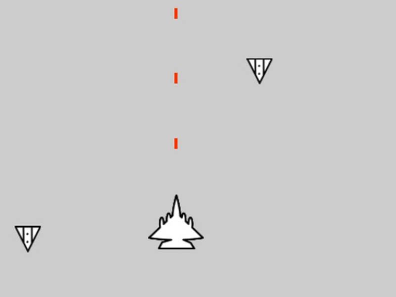 Juego Batalla aérea minimalista en línea