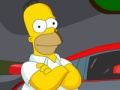 Juego Estacionamiento de autos de Simpsons  en línea