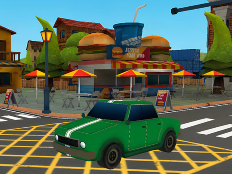 Juego Estacionamiento de la ciudad divertida en línea