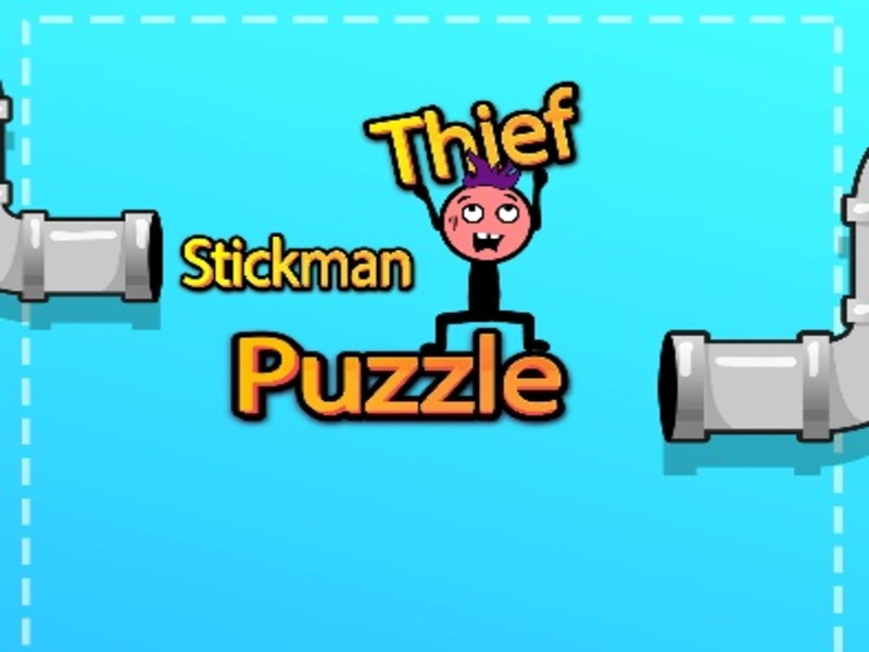 Juego Rompecabezas de ladrones de stickman en línea