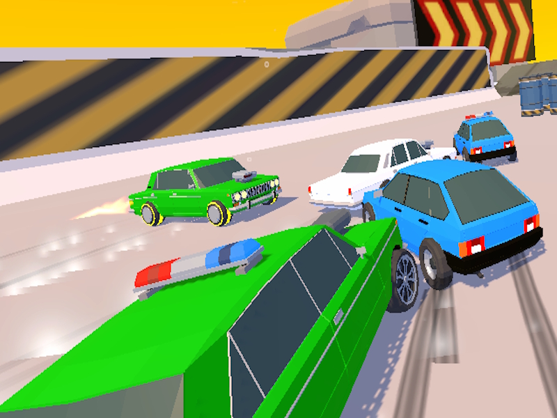 Juego Turbo Vaz: carreras de dibujos animados en línea
