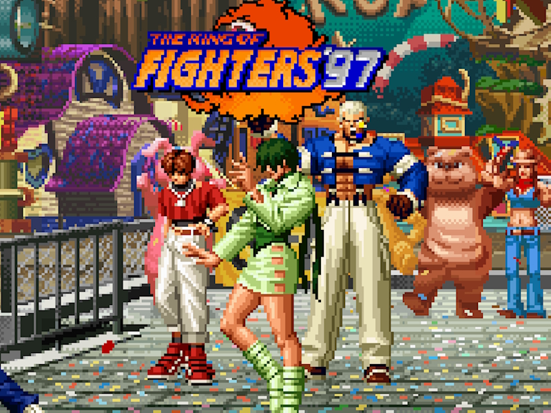 Juego El rey de los luchadores 97 en línea