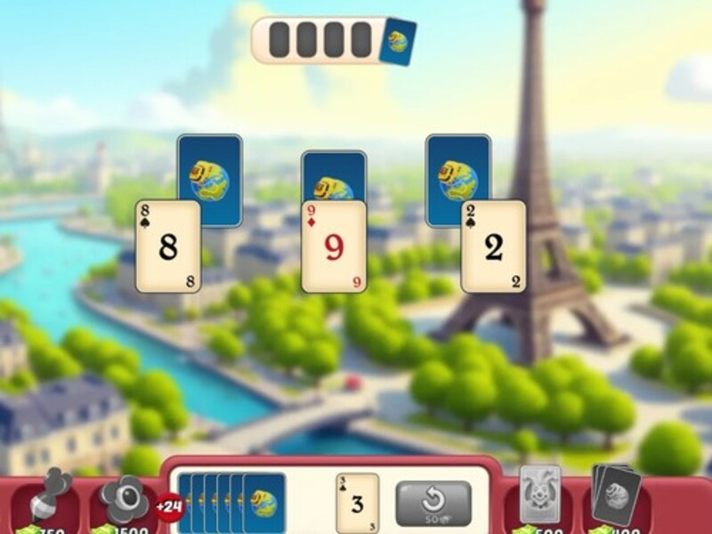 Juego Solitaire World Tour en línea