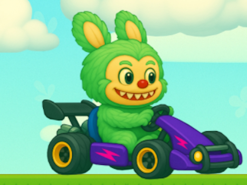 Juego Labubu Gokart en línea