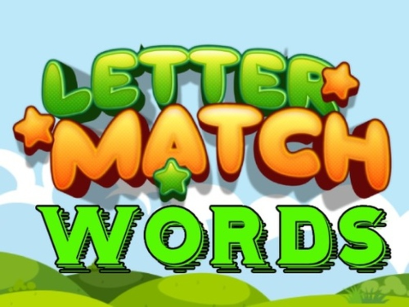 Juego Palabras de coincidencia de letras en línea