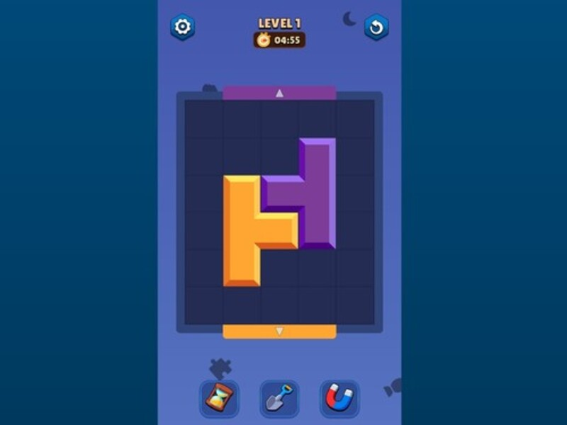 Juego Juego de rompecabezas de bloque de color en línea