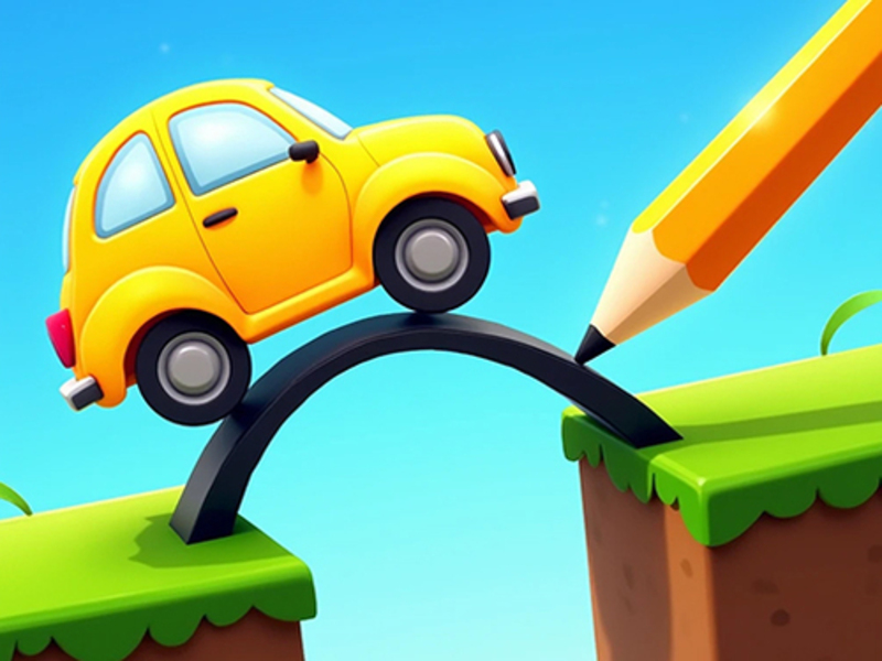 Juego Dibujar rompecabezas de puente en línea