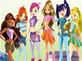 Juego Colección de rompecabezas de Winx Club  en línea