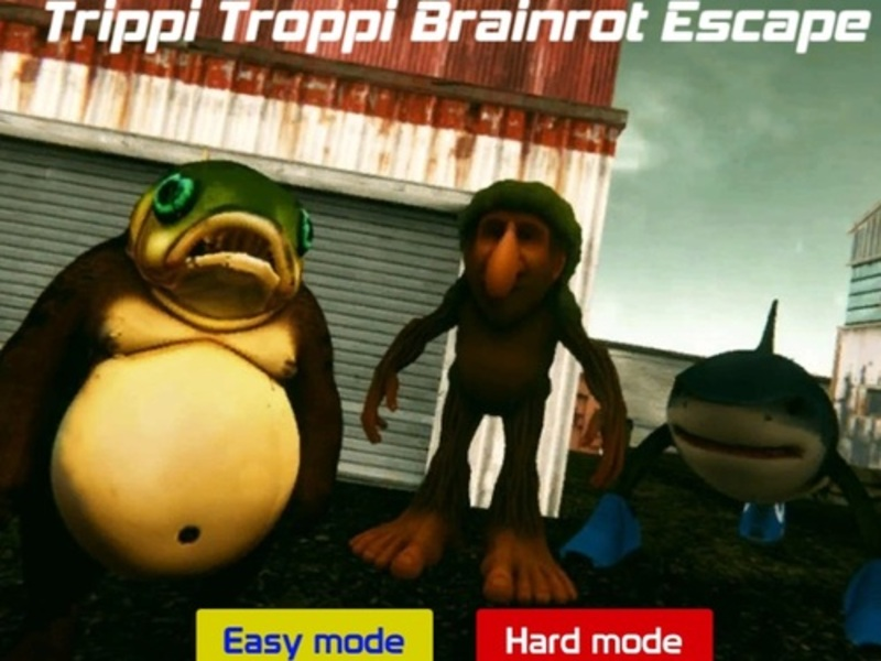 Juego TRIPPI Troppi Brainrot Escape en línea