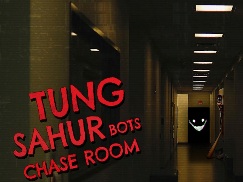 Juego Tung Sahur Bots Chase Room en línea