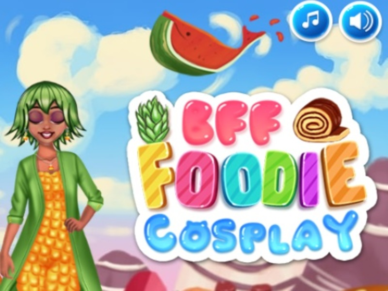 Juego BFF Foodie Cosplay en línea