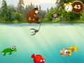 Juego Masha y Bear: pesca  en línea