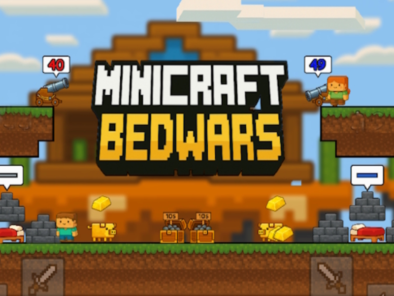 Juego Minecraft Bedwars en línea