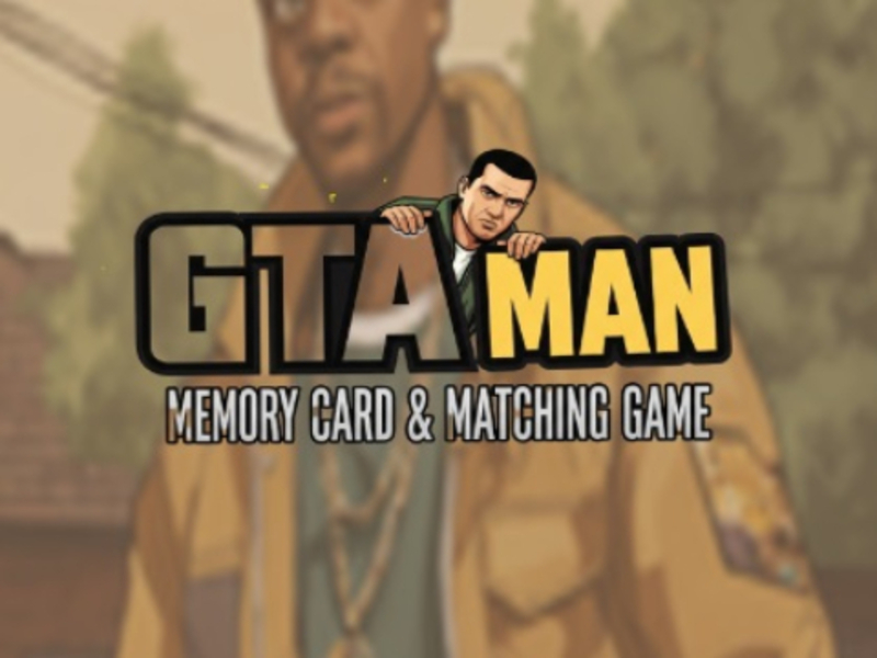 Juego Tarjeta de memoria y juego de memoria de GTA Man en línea