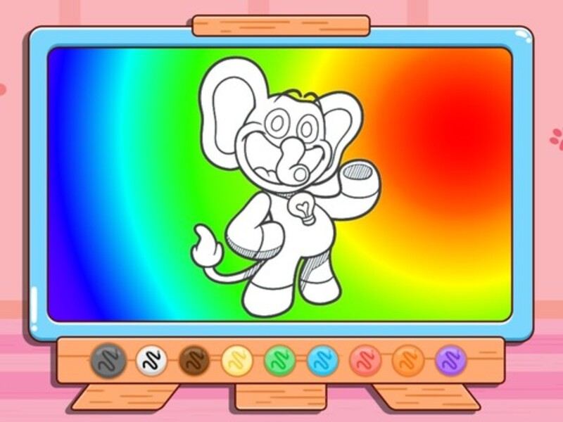 Juego Libro para colorear: Bubba Bubbaphant en línea