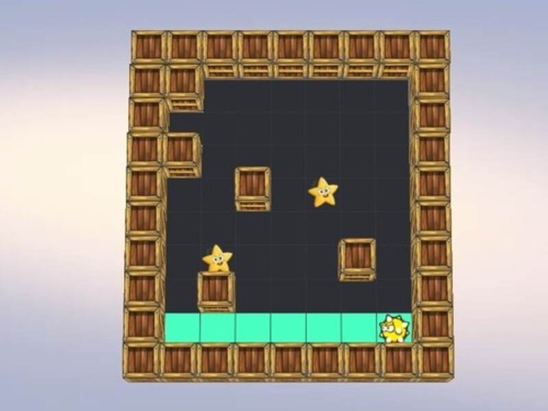 Juego Búsqueda de estrellas de laberinto de color en línea