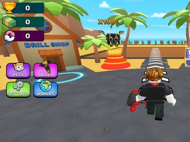Juego Obby: excava al centro de la tierra en línea
