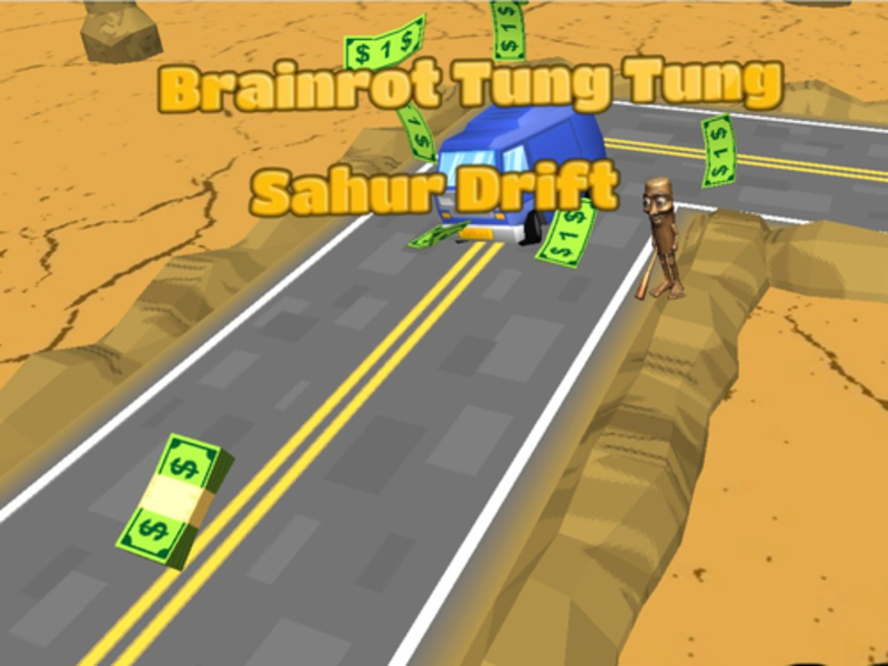 Juego Brainrot Tung Tung Sahur Drift en línea