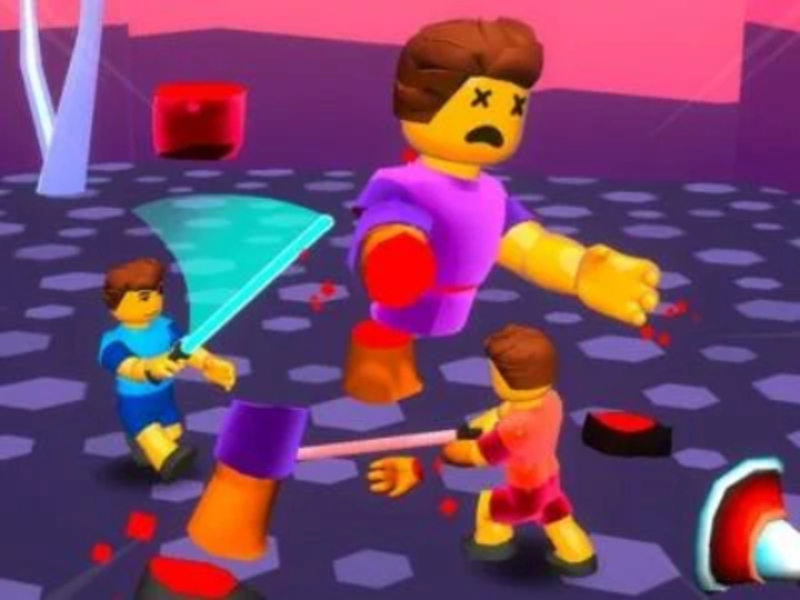 Juego Hero Blocks Arena! Pelea de espada de trapo en línea