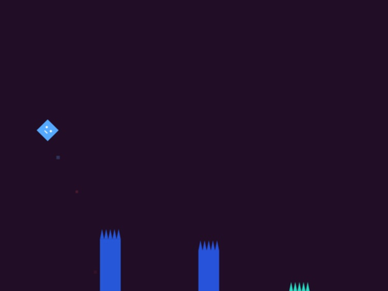 Juego Geometry Dash Neon Rush en línea