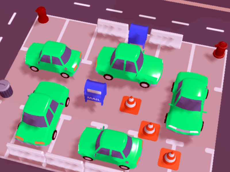 Juego Cars Polly de estacionamiento en línea
