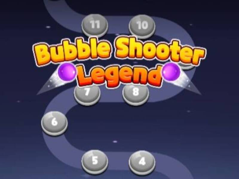 Juego Leyenda del tirador de burbujas en línea