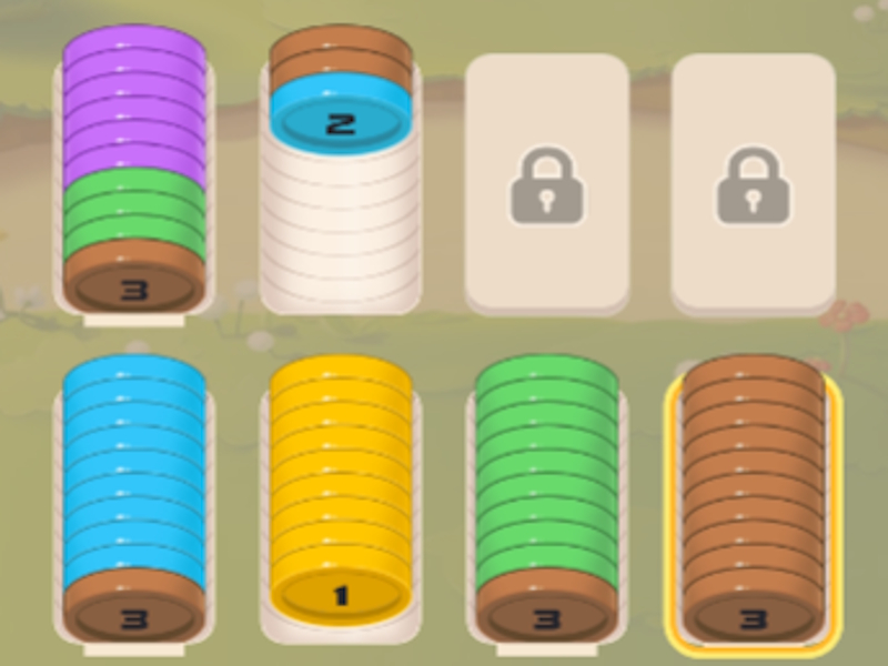 Juego Moneda de color en línea
