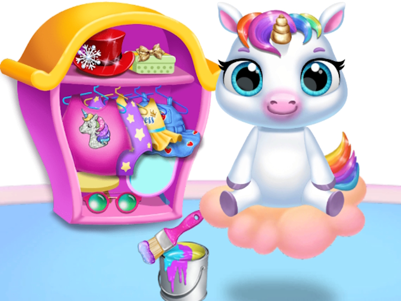 Juego Mi bebé unicornio - Pony Care 2 en línea