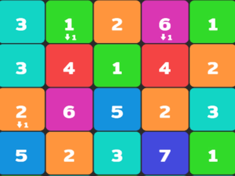 Juego Fusionar el número en línea