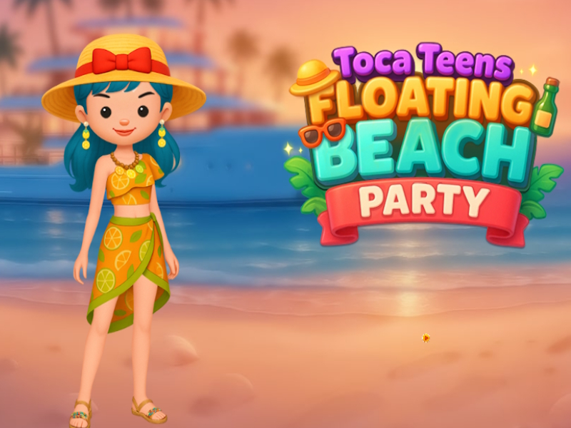 Juego TOCA adolescentes Fiesta de la playa flotante en línea