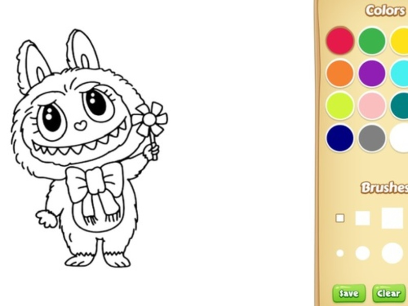 Juego Libubu para colorear de muñecas para niños en línea