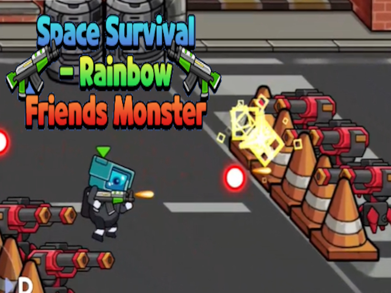 Juego Space Survival - Rainbow Friends Monster en línea
