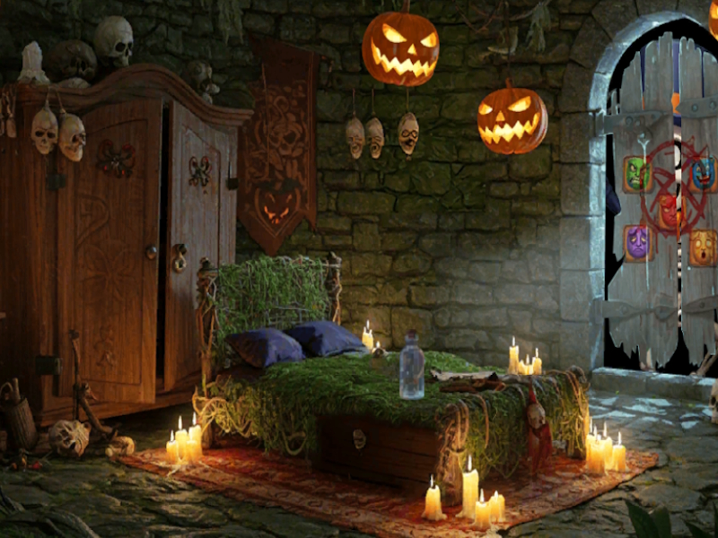 Juego Escape de matorral sombrío en línea